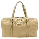 Borsa Tote Gucci Guccissima con G intrecciato