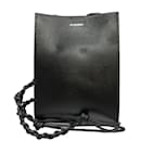 Jil Sander Tangle Small Leather Shoulder Bag