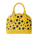 Sac à main Alma BB en collaboration Louis Vuitton Epi LV x YK Yayoi Kusama