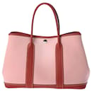 Tote TPM Hermes Garden em Rosa Sakura - Hermès