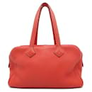 Bolso tote Hermes Victoria 35 en Rose Jaipur - Hermès