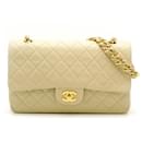 Bolso de hombro de cadena doble Chanel Matelassé 25