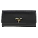 Prada Saffiano Lange Brieftasche