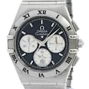 OMEGA Constellation Chronograph Steel Quartz Mens Watch 1542.40 - Omega