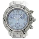 Hermes Clipper Diver Chronograph Blue MOP Ladies Watch - Hermès