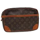 LOUIS VUITTON Monogram Compiegne 28 Clutch Bag M51845 LV Auth 80920 - Louis Vuitton