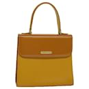 Burberrys Handtasche aus gelbem Leder Auth ep4711 - Autre Marque