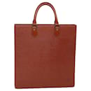 LOUIS VUITTON Epi Sac Plat Handtasche Braun M52073 LV Auth 80274 - Louis Vuitton