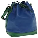 LOUIS VUITTON Sac à épaule Epi Noe Bicolore Vert Bleu M44044 LV Auth 80277 - Louis Vuitton