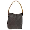 LOUIS VUITTON Bolsa de Ombro Monogram Looping GM M51145 LV Auth 80375 - Louis Vuitton