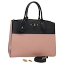 LOUIS VUITTON City Steamer PM Bolso de Mano Cuero Negro Magnolia M51590 Auth 81144A - Louis Vuitton