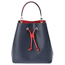 Louis Vuitton Epi NeoNoe Indigo Blue Shoulder Bag