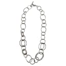 Collana Bastille corta martellata in argento sterling Ippolita - Autre Marque