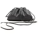 Bottega Veneta Mini The Pouch Leather Shoulder bag in Black