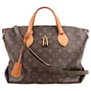 Louis Vuitton Monogram Canvas Flower Tote Zipped MM 2Way Handbag M44360