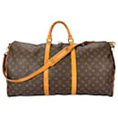 Louis Vuitton Canvas Monogram Keepall Bandouliere 60