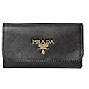 Prada Embossed Leather Key Case/Key Holder 1PG222 in Pristine Condition - Autre Marque