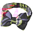 Hermes Silk Bow Tie Black/Purple - Hermès