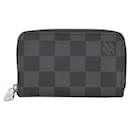 Louis Vuitton Damier Graphite Zippy Coin Purse N63076