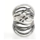 K18 White Gold Diamond Ring 16 Size in Great Condition - Autre Marque