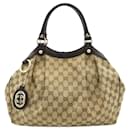 Borsa Tote Gucci Sukey GG in tela