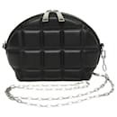 Bolso de hombro mini media luna acolchado Bottega Veneta