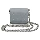 Maison Margiela Light Blue Leather Chain/Shoulder Wallet - Maison Martin Margiela