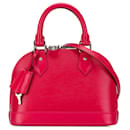 Louis Vuitton Alma BB em Epi rosa