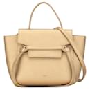 Sac à bandoulière en cuir micro doré Celine - Céline