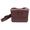 Bolso de hombro de cuero para mujer Cartier Must en burdeos