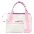 Balenciaga Navy Cabas S 339933 Handbag