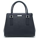 Burberry Black Leather Handbag