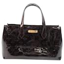 Bolsa Louis Vuitton Monogram Vernis Wilshire PM