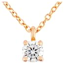 Collana Solitaire Tiffany & Co. in Oro Rosa