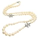 Collier de perles d'imitation Chanel