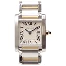 Relógio de quartzo Cartier Tank Francaise SM para mulheres