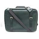 LOUIS VUITTON SATELLITE 55 TRAVEL BAG IN GREEN TAIGA LEATHER - Louis Vuitton