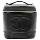 Borsa Vanity in Pelle Caviar Nera Chanel