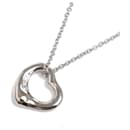 Colar de diamante em platina Open Heart da Tiffany & Co.