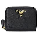 Porta-moedas Saffiano Prada