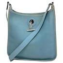 Hermes Shoulder Bag Vespa PM J Stamped Veau Epsom Blue Jean - Hermès