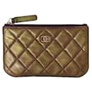 Chanel Matelasse Women's Card Case Pouch