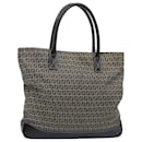 FENDI Zucchino Canvas Tote Bag Navy Auth 80245 - Fendi