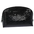 LOUIS VUITTON Epi Kosmetiktasche Pouch Schwarz Elektrisch M4064N LV Auth 80503 - Louis Vuitton