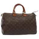 LOUIS VUITTON Monogram Speedy 35 Hand Bag Vintage M41524 LV Auth 81118 - Louis Vuitton