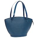 LOUIS VUITTON Epi Saint Jacques Shopping Shoulder Bag Blue M52275 Auth yk13349 - Louis Vuitton