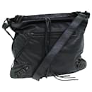 BALENCIAGA Sac à épaule The City Cuir Noir 177289 Auth 81006 - Balenciaga