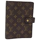 LOUIS VUITTON Monogram Agenda MM Day Planner Cover R20105 LV Auth 82043 - Louis Vuitton