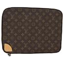 LOUIS VUITTON Monogram Horizon Laptop Sleeve PC Case M42666 LV Auth 79231A - Louis Vuitton