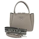 Prada Handbag 1BC145 VITTELO DAINO SOFT Leather